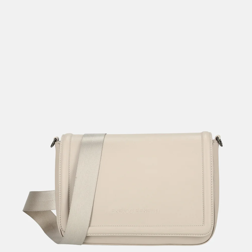 Enrico Benetti Luca crossbody tas beige